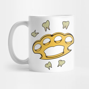 Brass Knuckle Mug